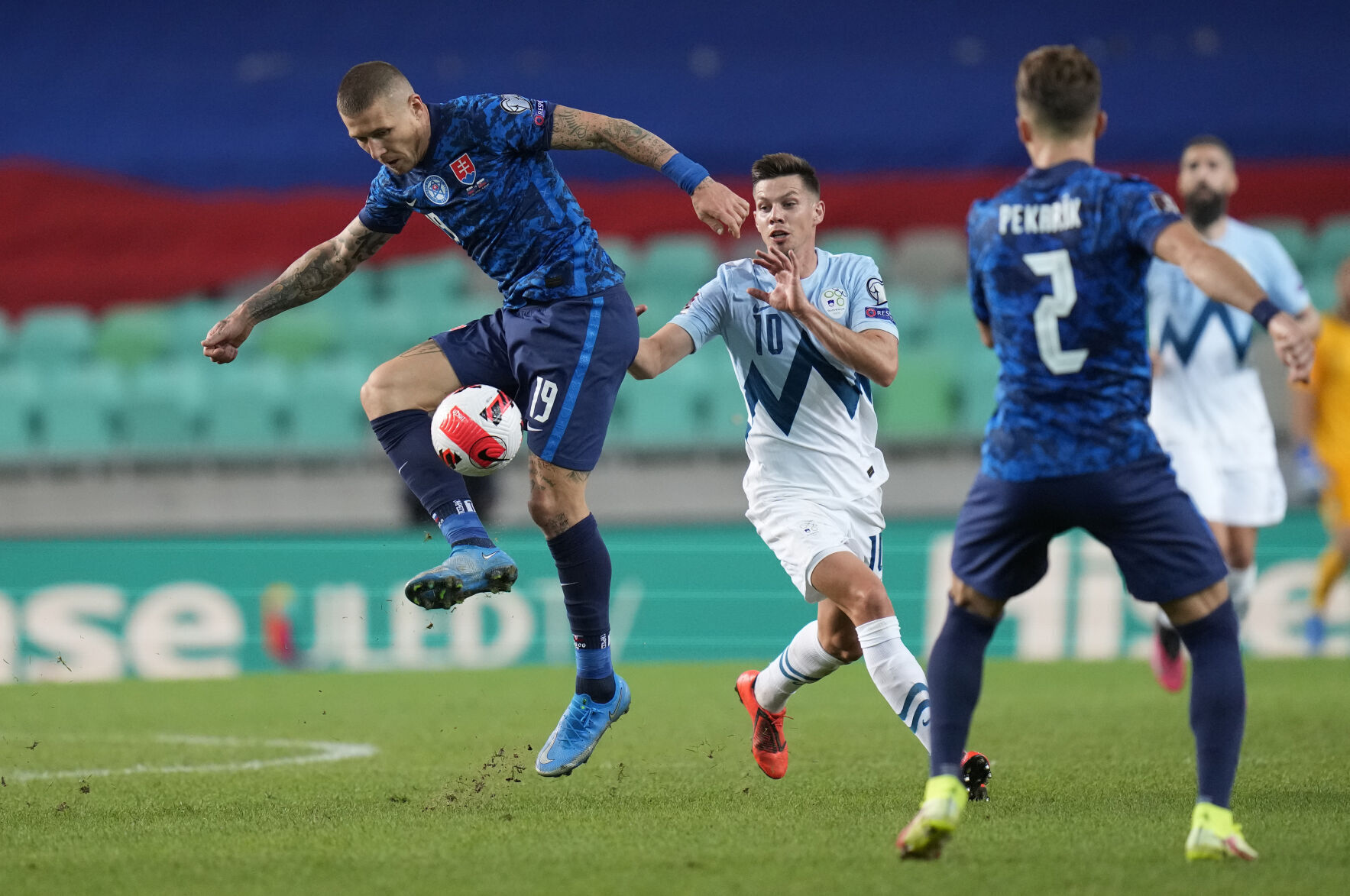 APTOPIX Slovenia Slovakia WCup 2022 Soccer